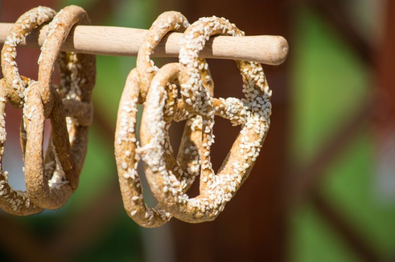 Pretzels on a stick