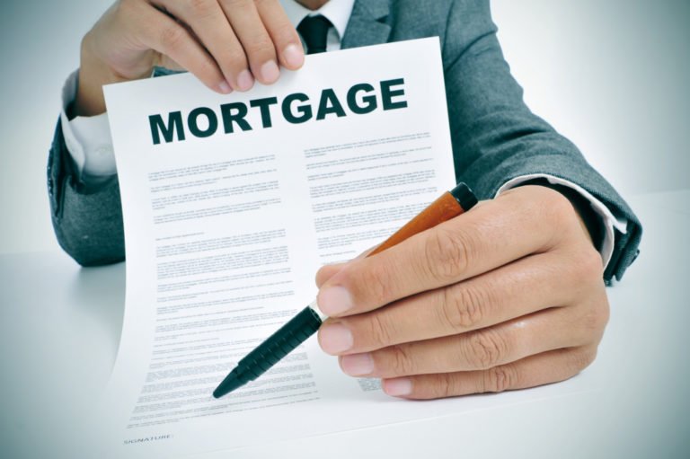 signing a mortgage
