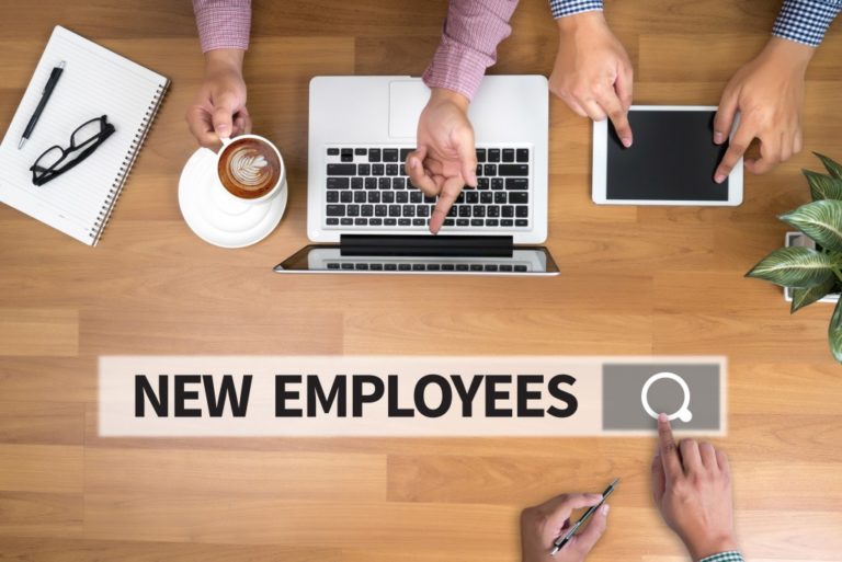 search for new employees